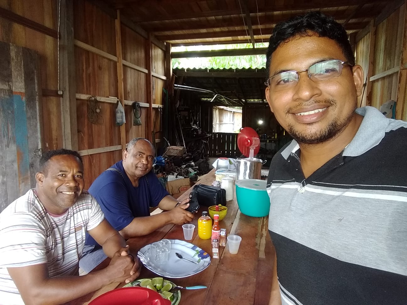 DIÁCONO IRMÃO CRISTIANO E IRMÃO RONALDO FIRMES NO POSTO DO DEVER....