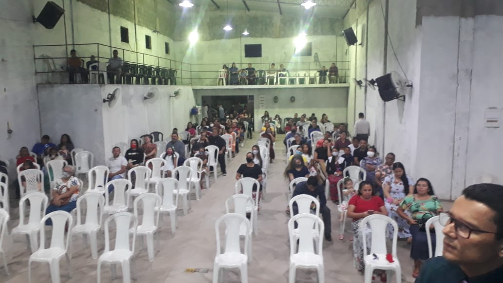 NESTE SÁBADO FOI A GRANDE ABERTURA DO EVENTO DA FAMÍLIA BRANHAM, EM BENEVIDES PA