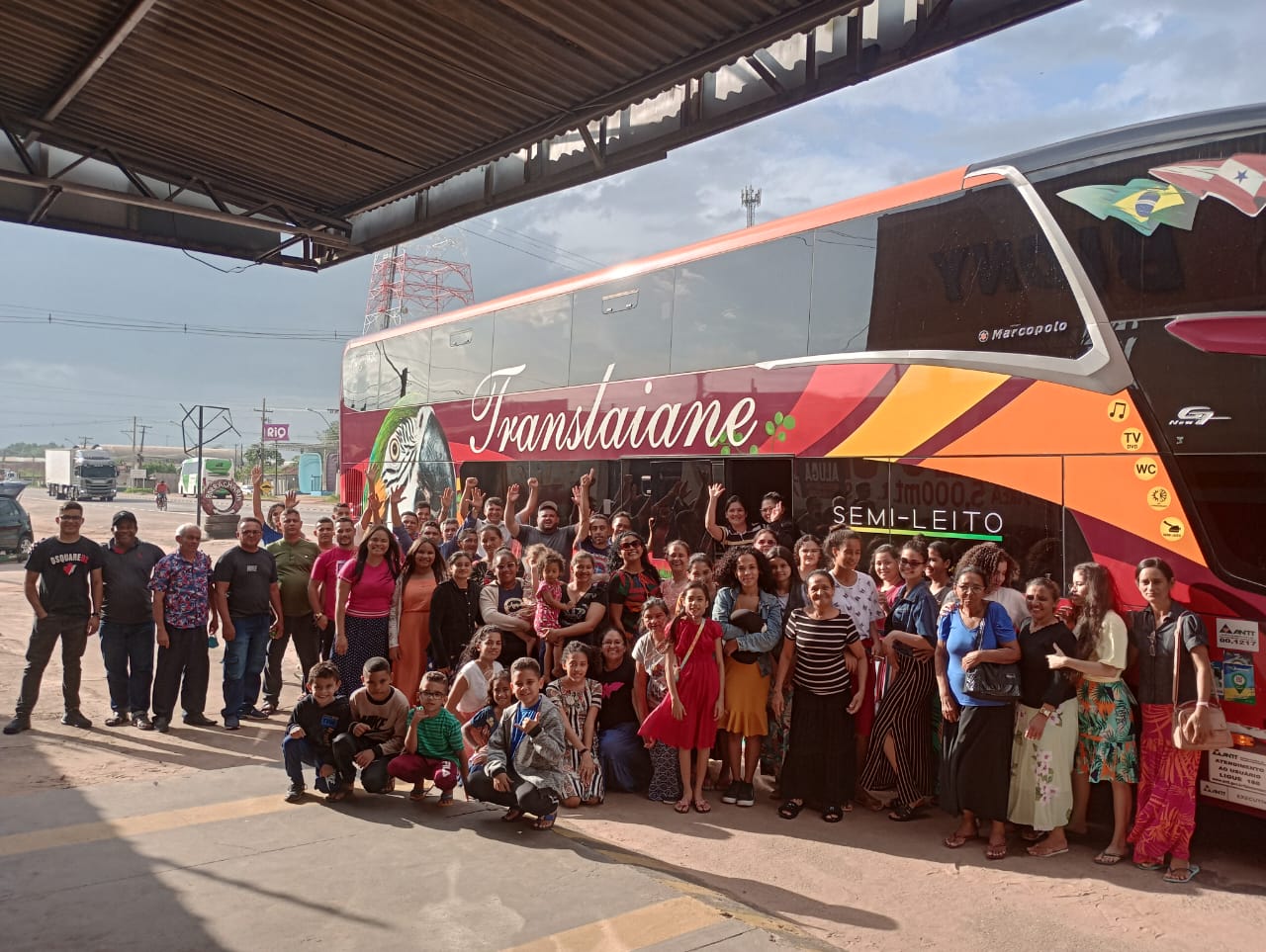 FOTO DA PARTIDA DA FAMILIA BRANHAM PA...