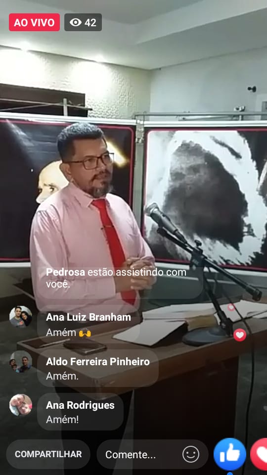 PASTOR MENDES MINISTRANDO A PALAVRA...
