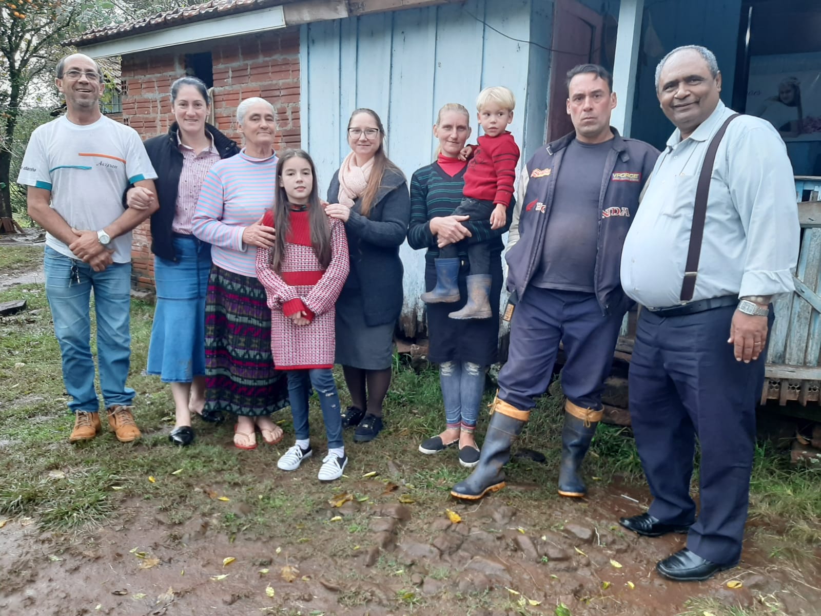 PR JOÃO BISPO EM PANAMBI RS,VISITANDO AS OVELHAS FILHOS DOS SETE TROVÕES..