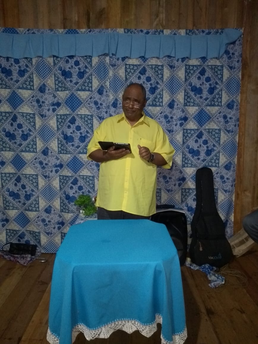 PR JOÃO BISPO ,MINISTRANDO SETE TROVÕES EM IGARAPÉ MIRIN PA....
