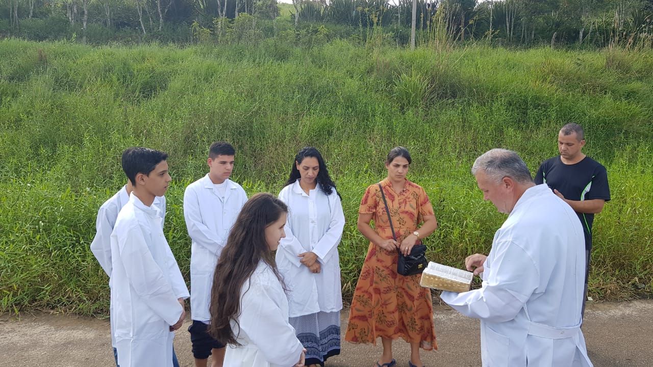 BATISMO EM SÃO PAULO MINISTÉRIO PR SINIVAL CARVALHO EM MOGI DAS CRUZES